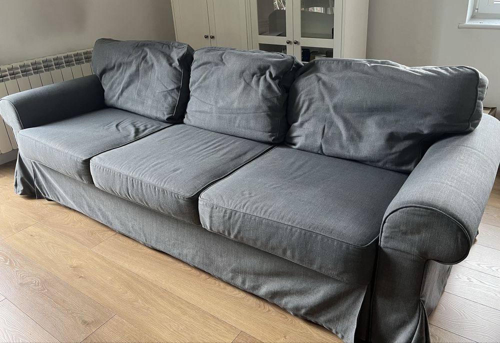 Kanapa sofa Evertsberg IKEA 3 osobowa rozkładana OKAZJA jak NOWA!!!