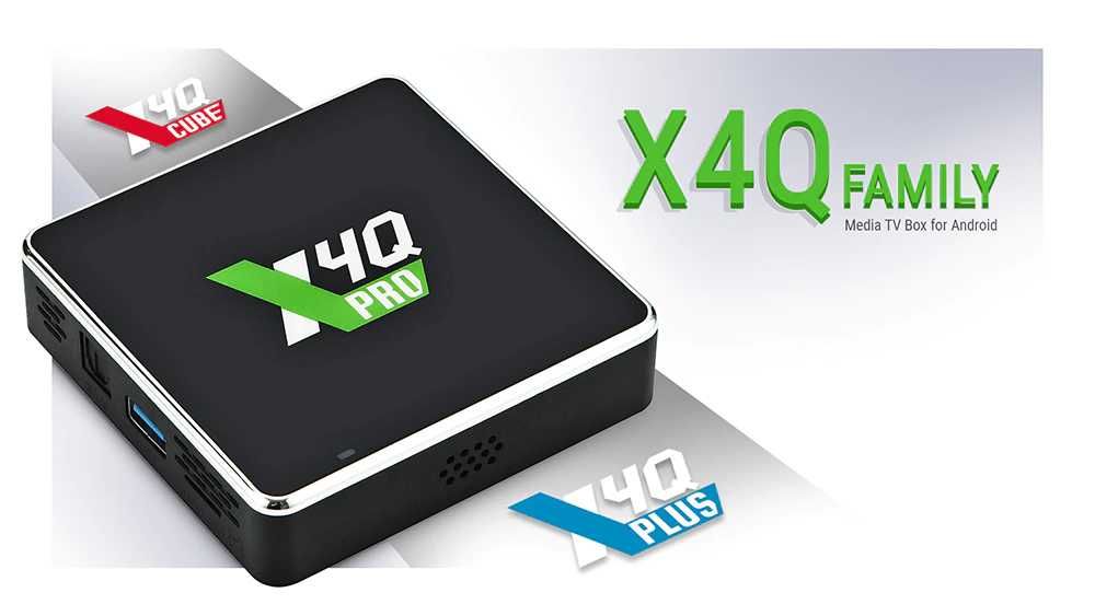 UGOOS X4Q  Pro 4/32  Смарт ТВ бокс ТВ-приставка Smart TV box media