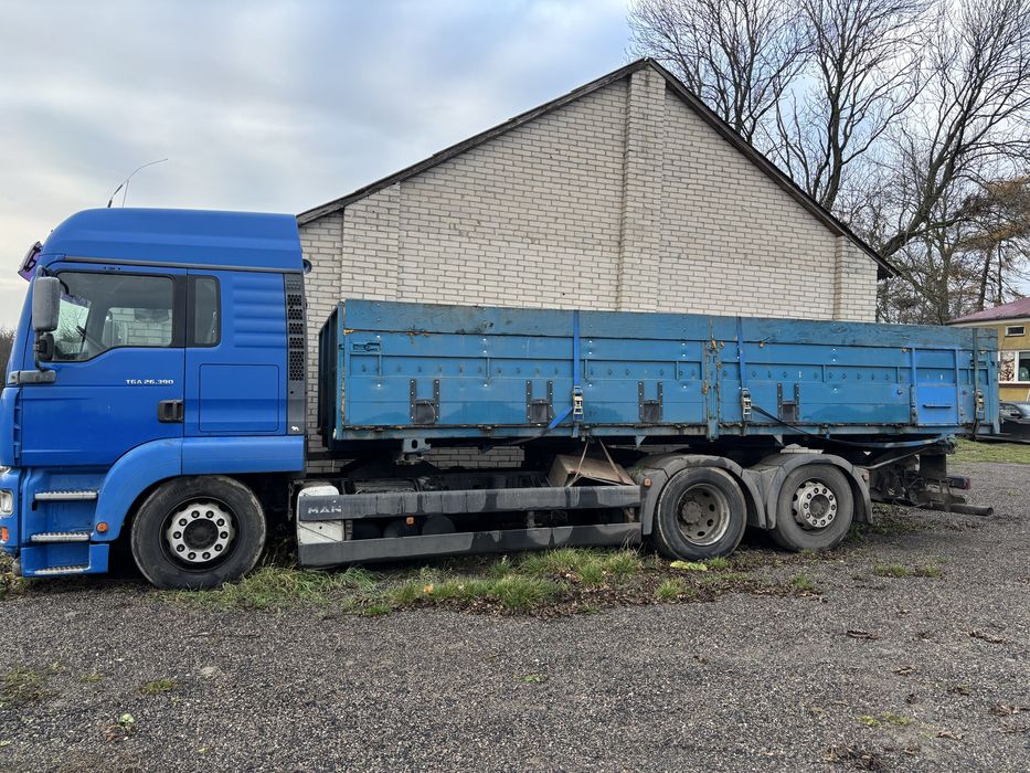 MAN TGA 26.390 • BDF 7.7 m • Common Rail • SPRAWNY • TANIE OC • OKAZJA