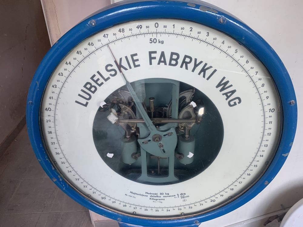 Waga do 50 kg - Lubelskie Fabryki Wag - sprawna