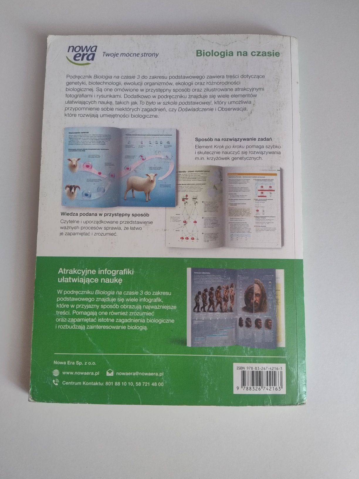 Podręcznik Biologia na czasie 3 Nowa Era