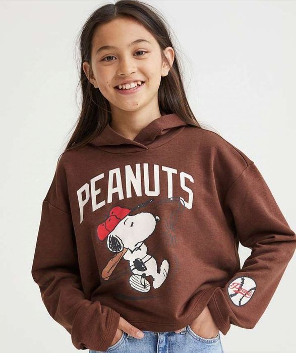 H&M 8-10L SNOOPY bluza z kapturem