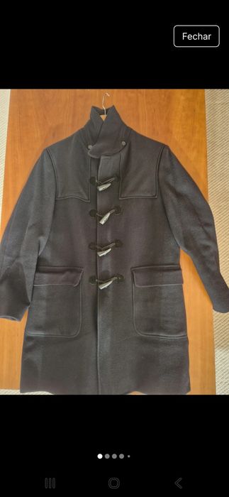 Casaco comprido azul Pierlorenzo, tamanho 46