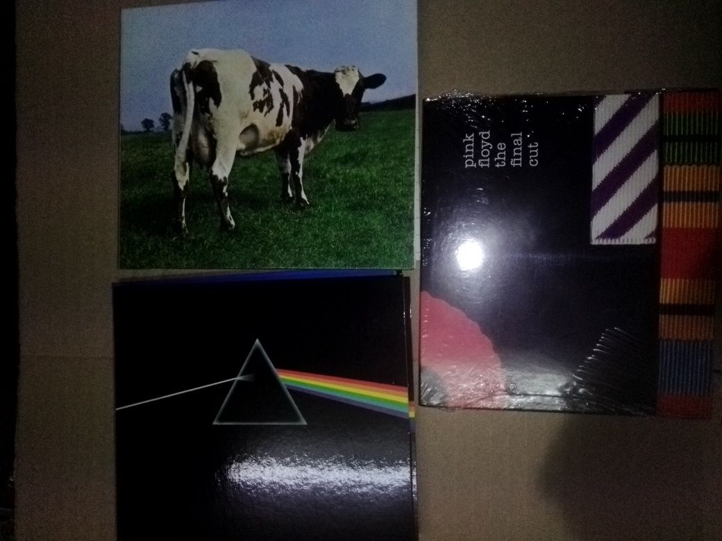 Pink Floyd CDs e DVD.