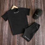 Костюм мужской летний Palm Angels футболка шорты кепка спортивный