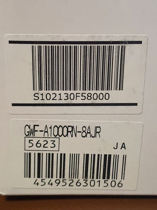 Чоловічий годинник Casio G-Shock Frogman GWF-1000