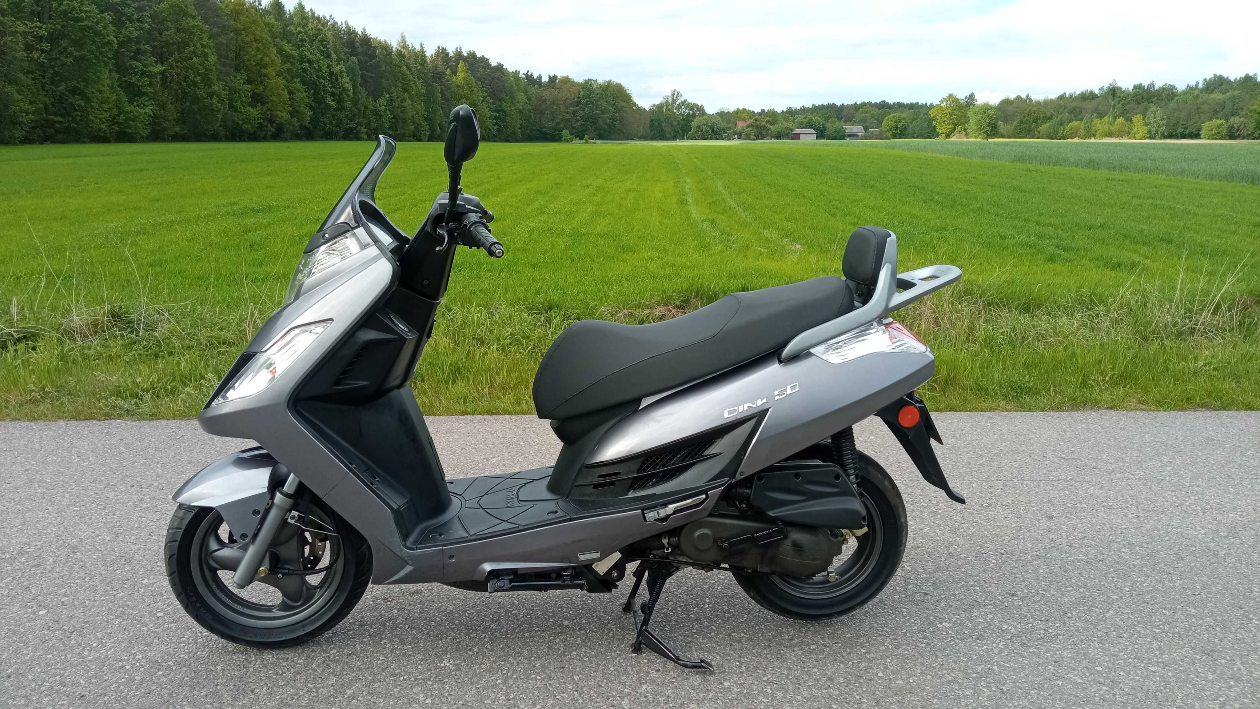 KYMCO DINK II poj.49 Stan techniczny wizualny wzorowy. Śliczny wygląd