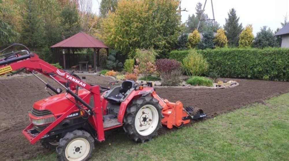 Glebogryzarka separacyjna TANIO SZYBKO  równanie ziemi