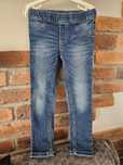 Legginsy ala jeans z przetarciami lindex 104