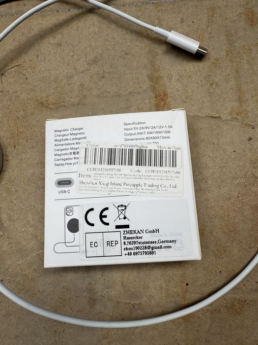 Carregador magnetico