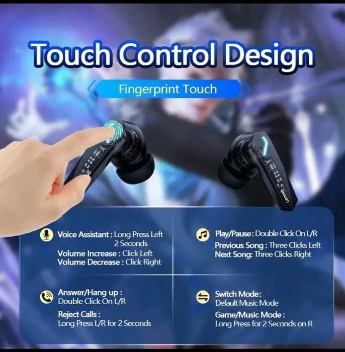 Auriculares Gaming Lenovo GM2 Pro [ Novo - Selado ]