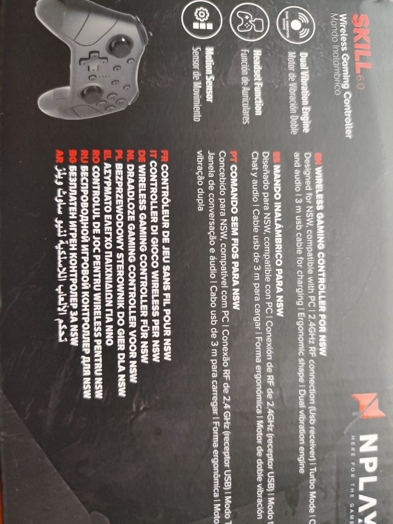 Comando nplay switch PC (não está a funcionar a 100% mas tem arranjo )