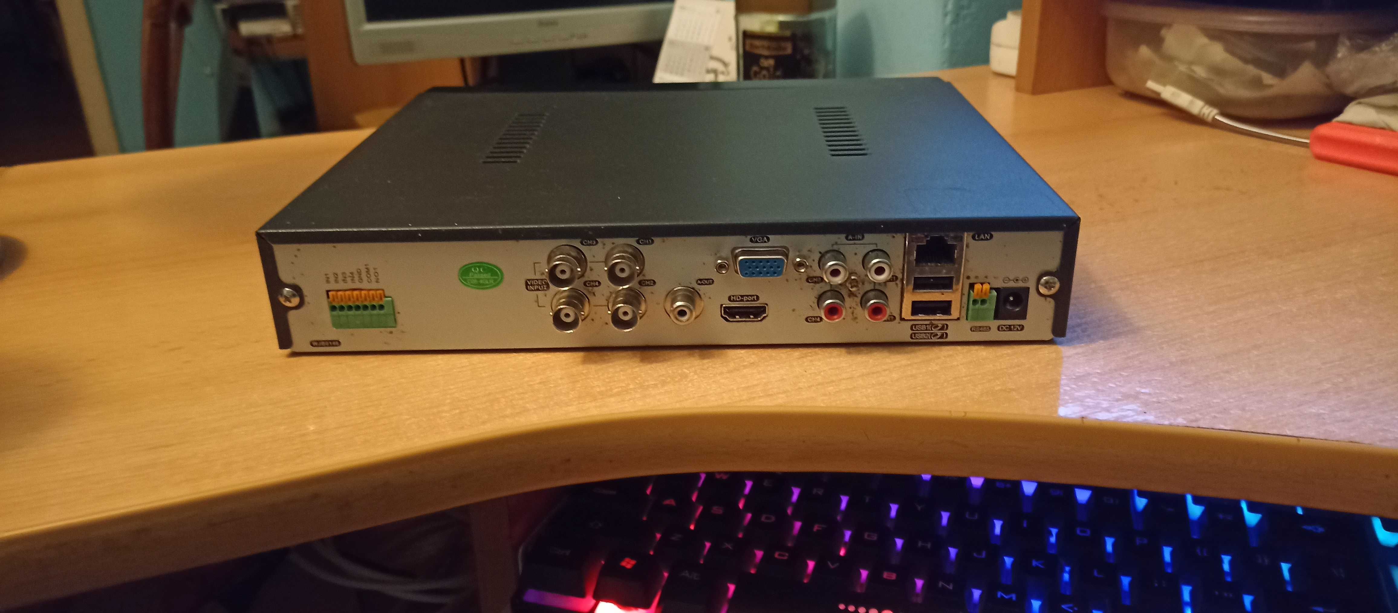 REJESTRATOR 4 kamery AHD cvbs CVI ip TVI 4_MPX