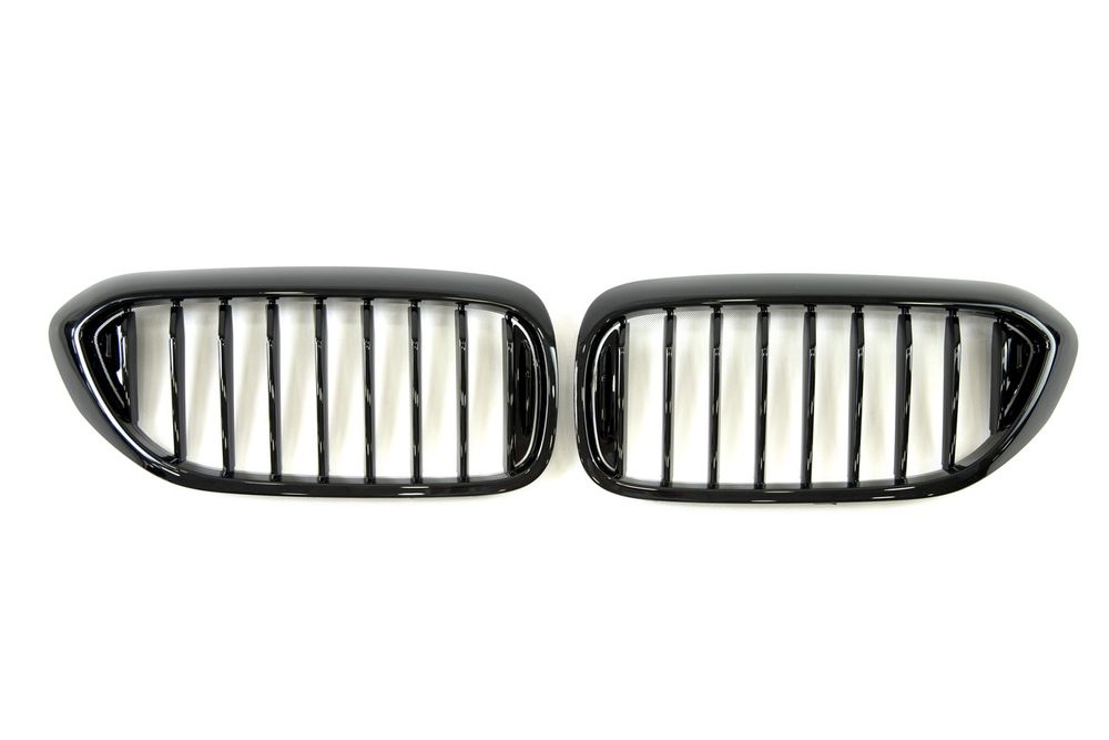Ніздрі Чорний глянець 1 Bar для BMW 5 Series G30 / G31 2017-2020