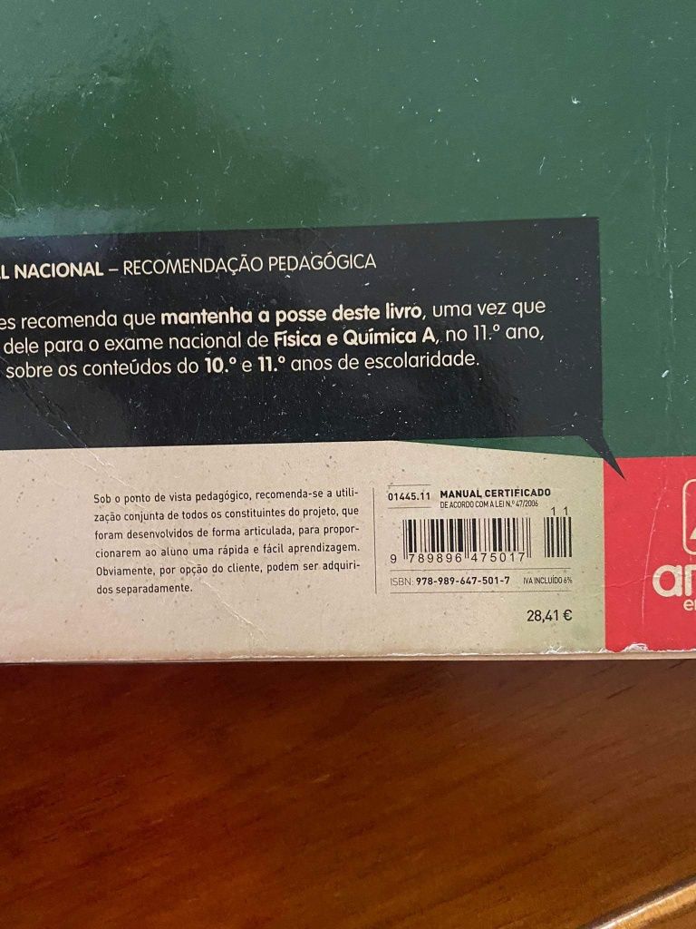 Livro+caderno de atividades Física 10°ano