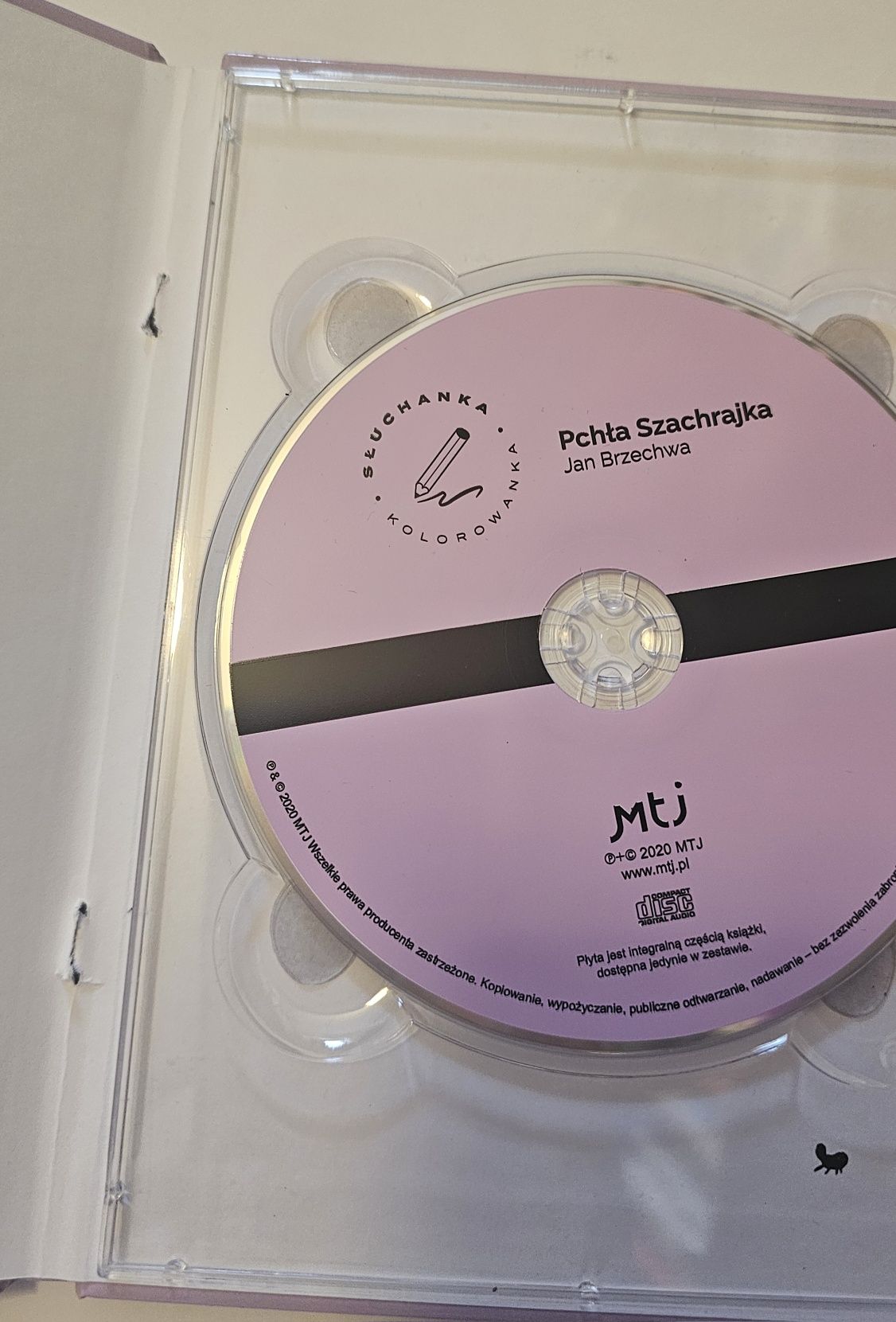 Pchła szachrajka słuchanka audiobook CD