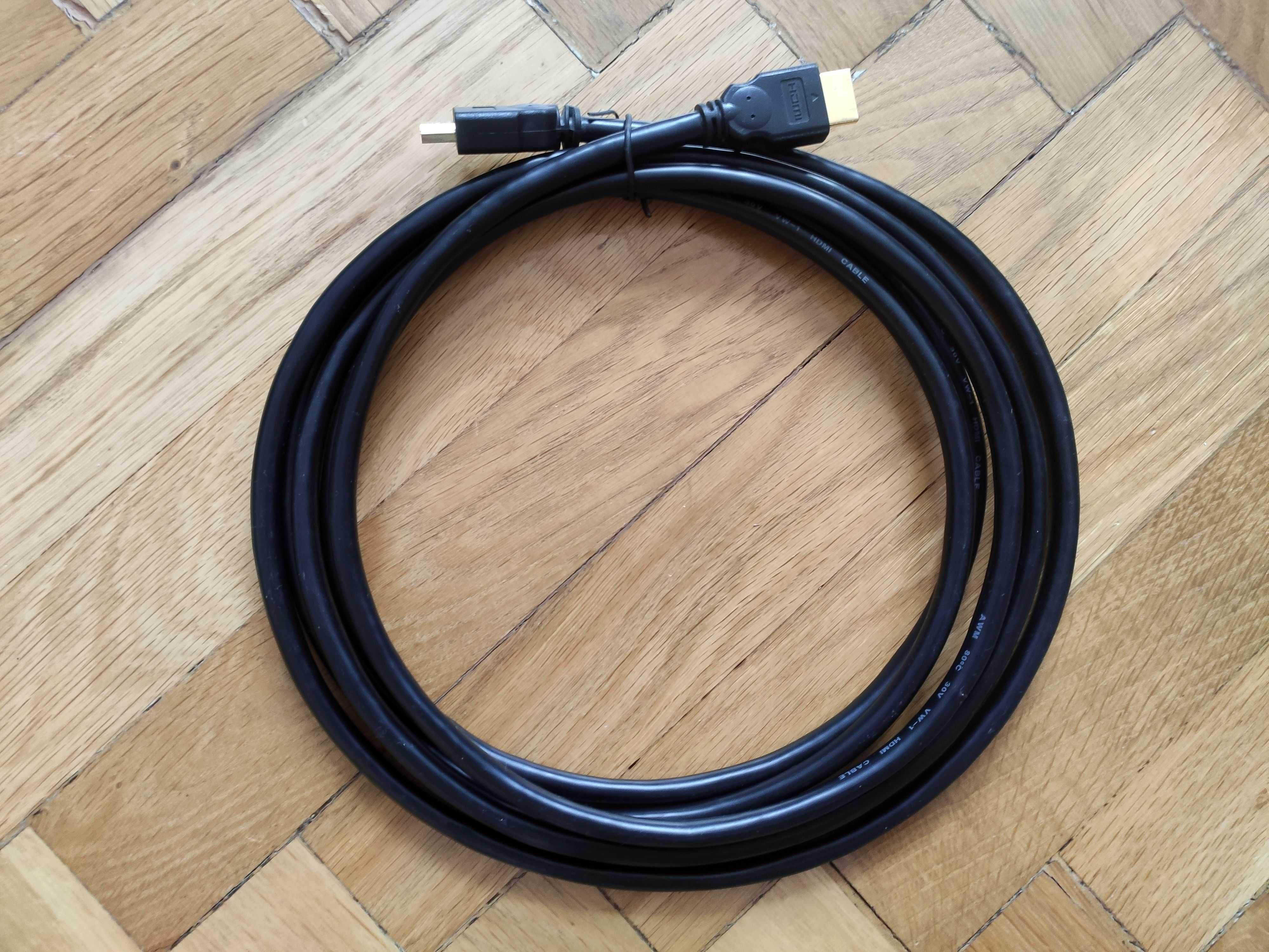 Kabel HDMI 1.4 ekranowany 300cm 3m 4.95 Gbps