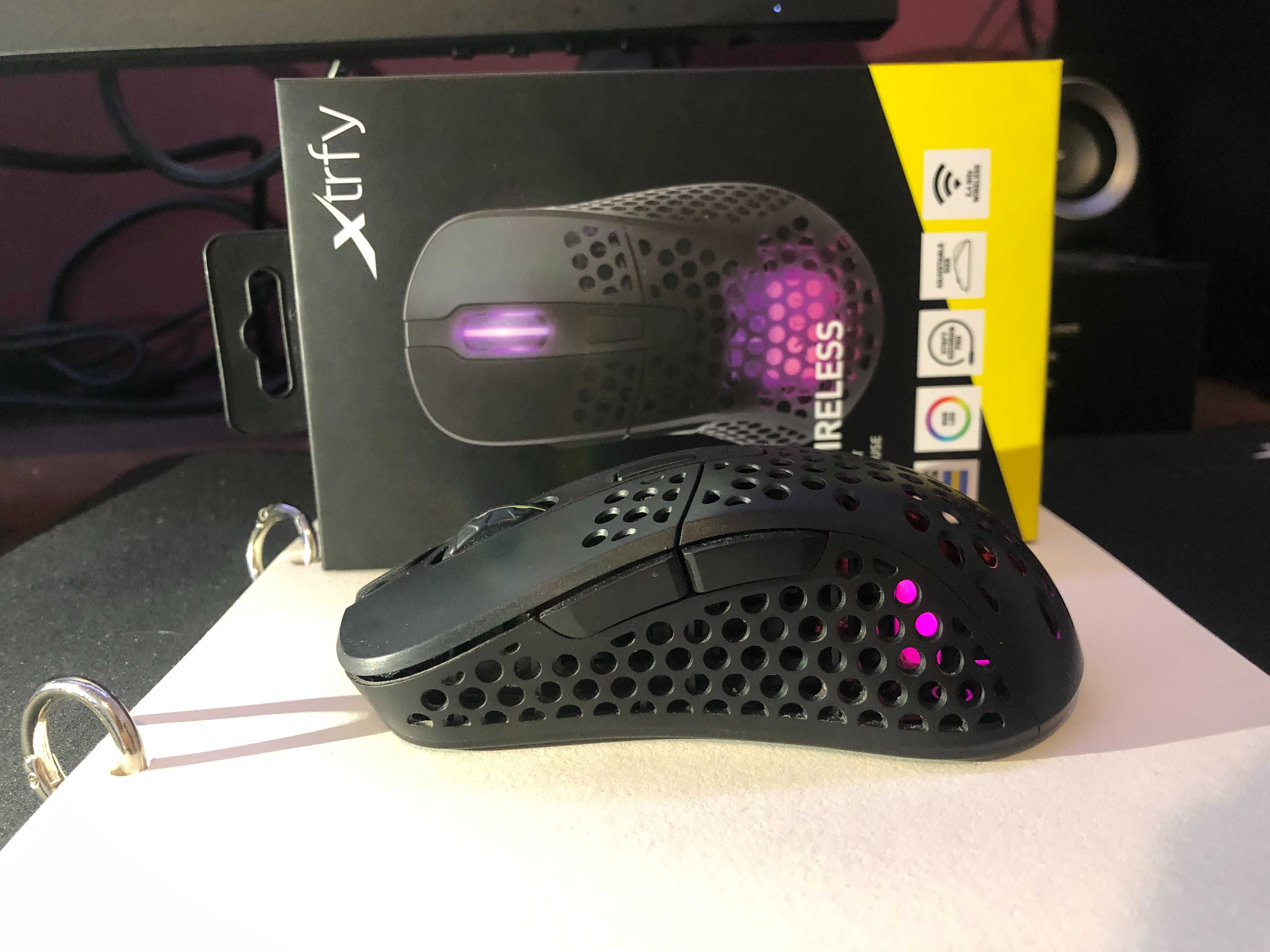 Xtrfy M4 Wireless RGB Black - Myszka Gamingowa