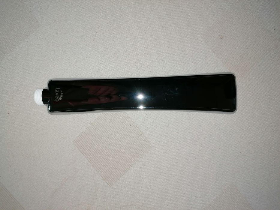 Słuchawka prysznicowa Laveo Tivano  chrom/czarna 2 strumienie