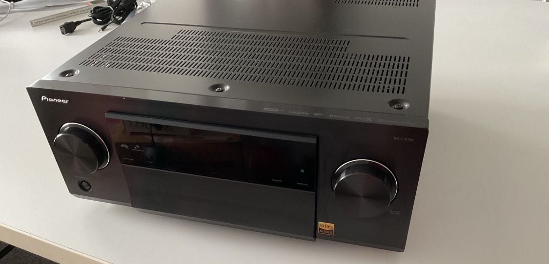Amplituner Pioneer SC-LX701 kompletny z kartonem.