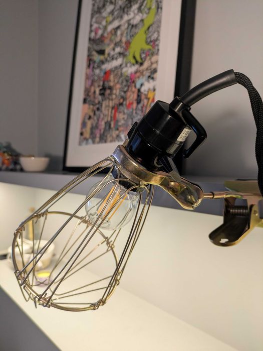 2 Candeeiros Mola Estilo Industrial