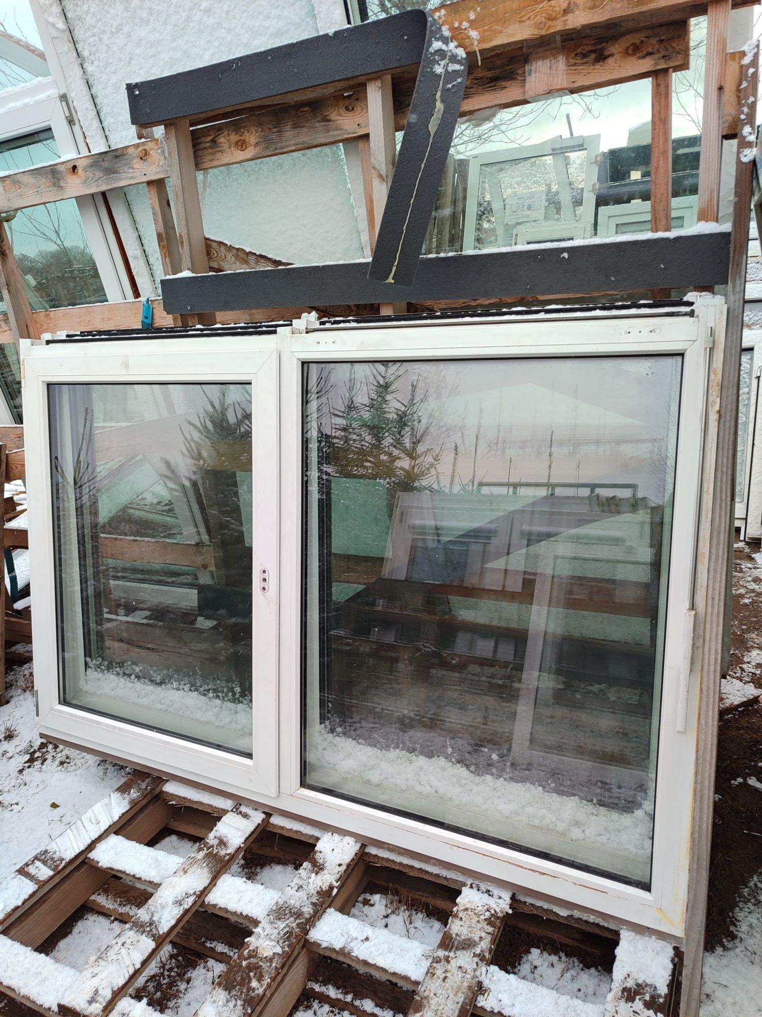 Okno pcv 191 x 122 używane 190 x 120