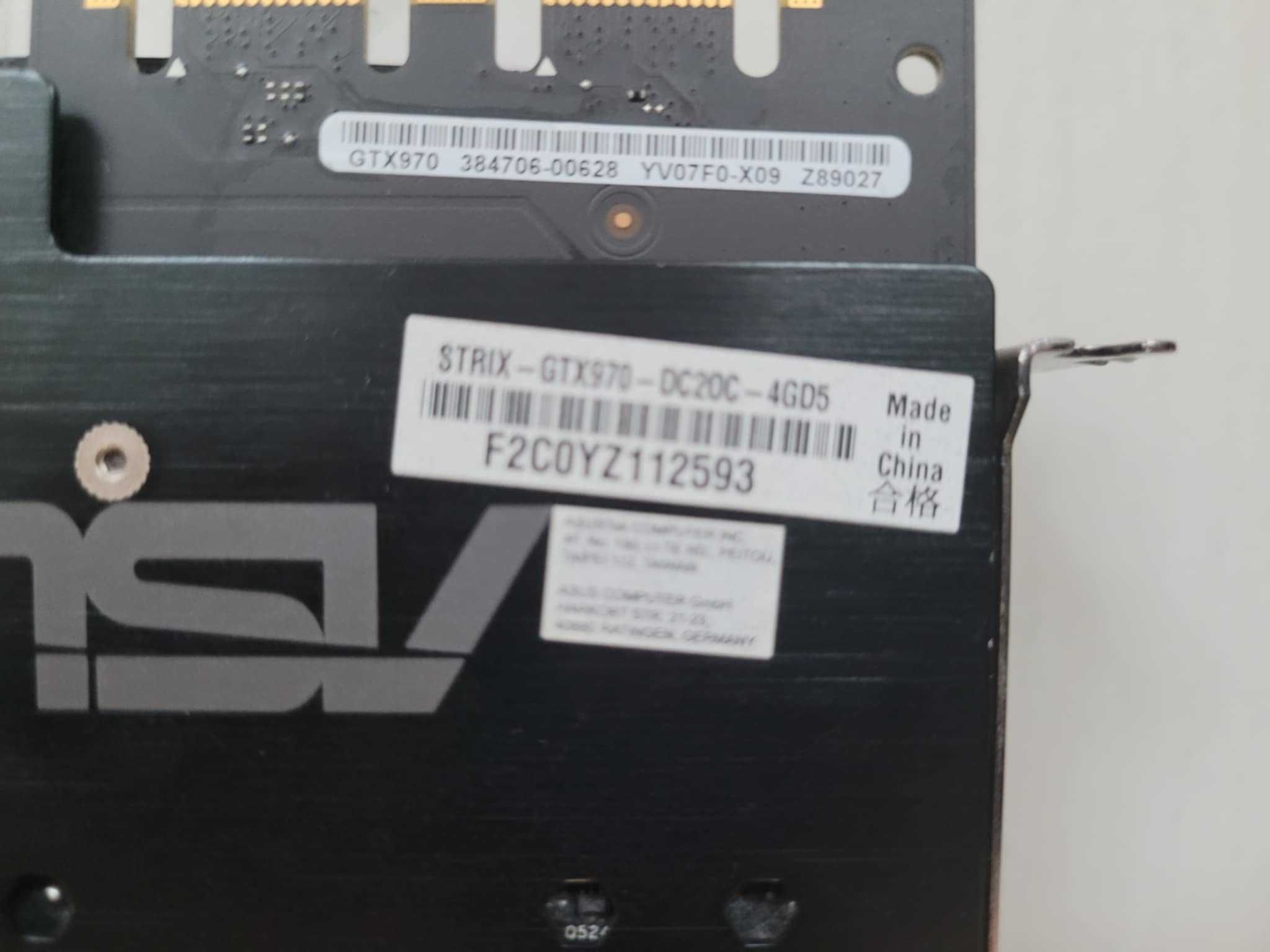 GTX 970 AMD Ryzen 5 2600 Płyta główna B450-A PRO Zasilacz XFX XTR 550W