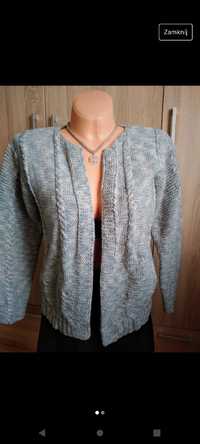 Sweter , narzutka damska 38 handmade