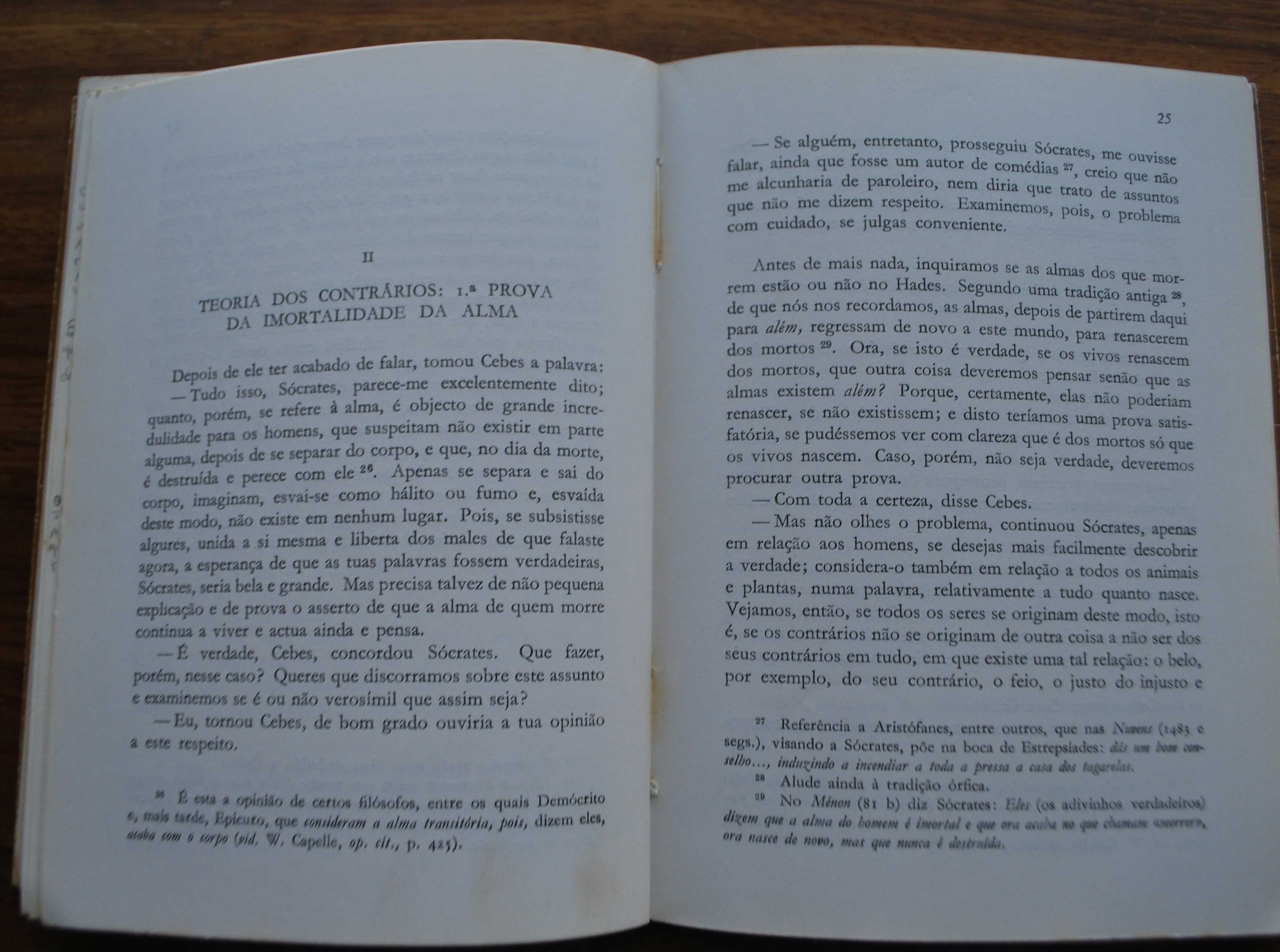 Fédon Diálogo Sobre a Imortalidade da Alma, Platão