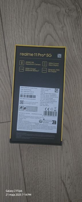 Realme 11 pro+ jak nowy