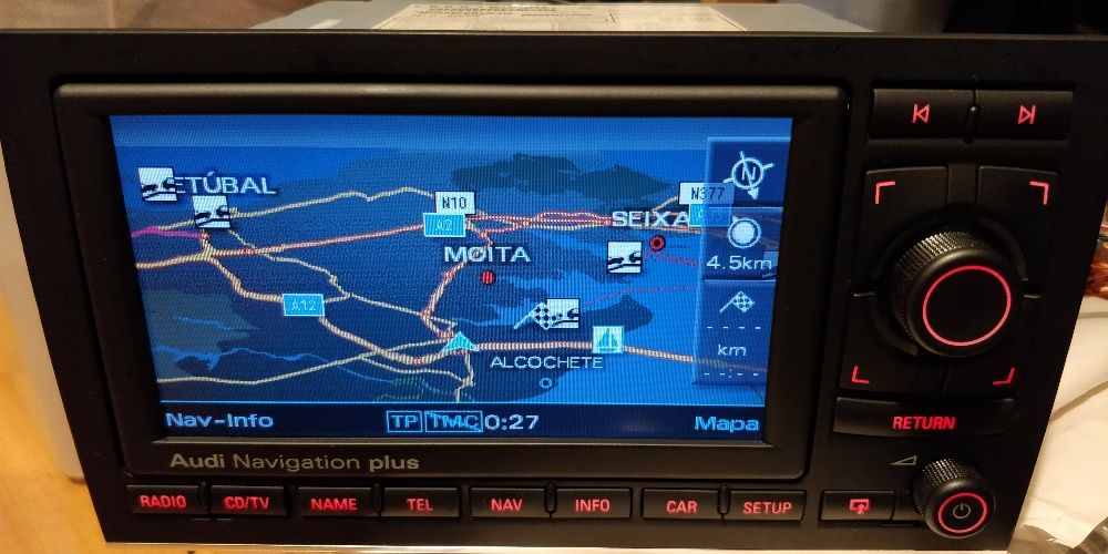 Radio Gps Sat Nav AUDI A4 e A3 RNS-E