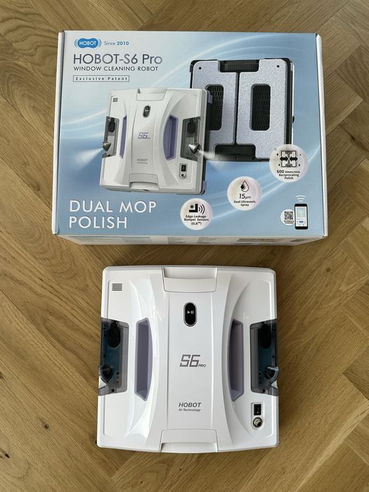 Hobot S6 pro robot do mycia okien gwarancja , stan idealny