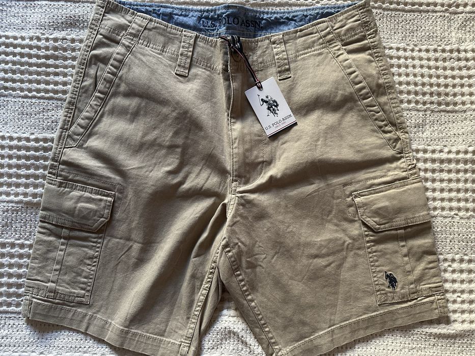 Шорты kargo карго camel active, decathlon, reserved, U.S. Polo Assn