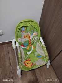 Fisher-Price Leżaczek Bujaczek 2W1