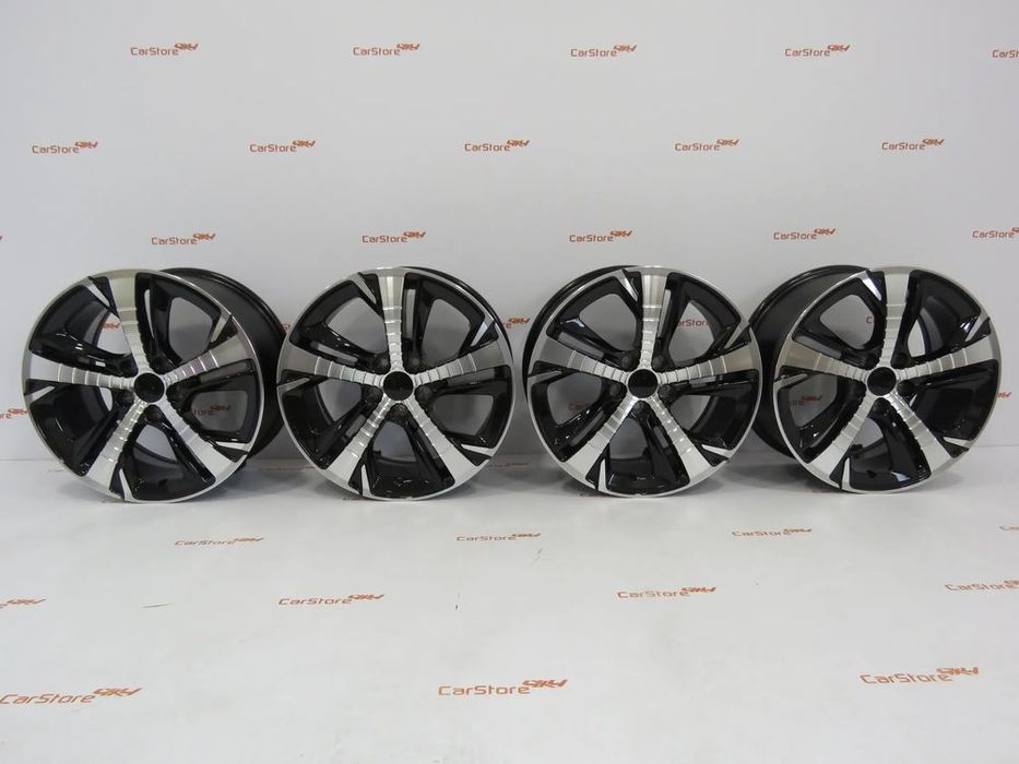 Jantes Look Peugeot/Citroen 16 x 7 et35 5x108 Preto + Polido
