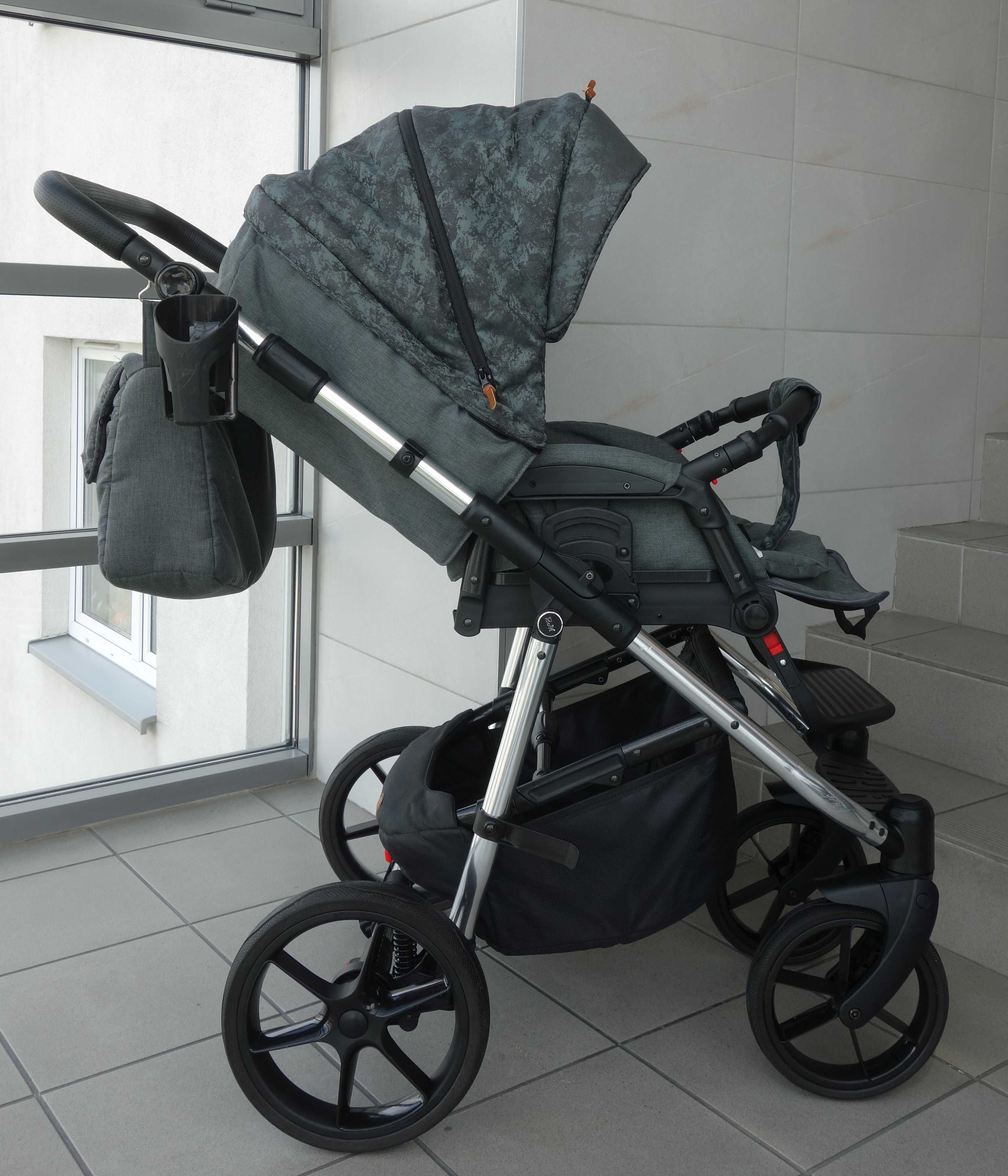 3w1 wózek Baby Merc z fotelikiem GB
