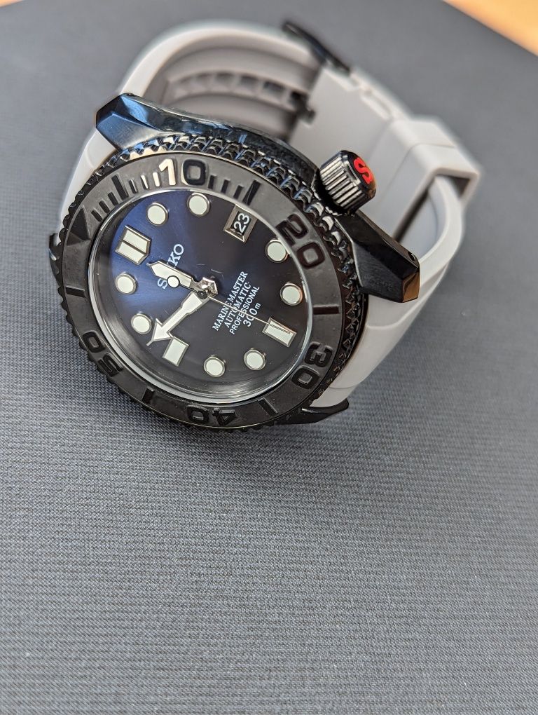 Seiko SPD mod yachmaster - marinemaster guma