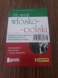 Dwa słowniki kieszonkowe wlosko polski i polsko wloski