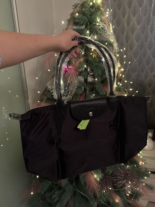 Сумка Longchamp le pliege розмір L в кольорах тренд 2025 для навчання