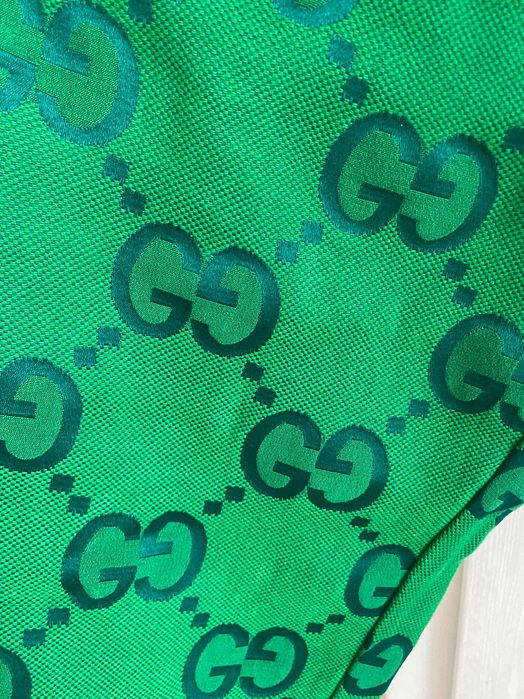 Piękne spodnie wzór ,logo ,Gucci