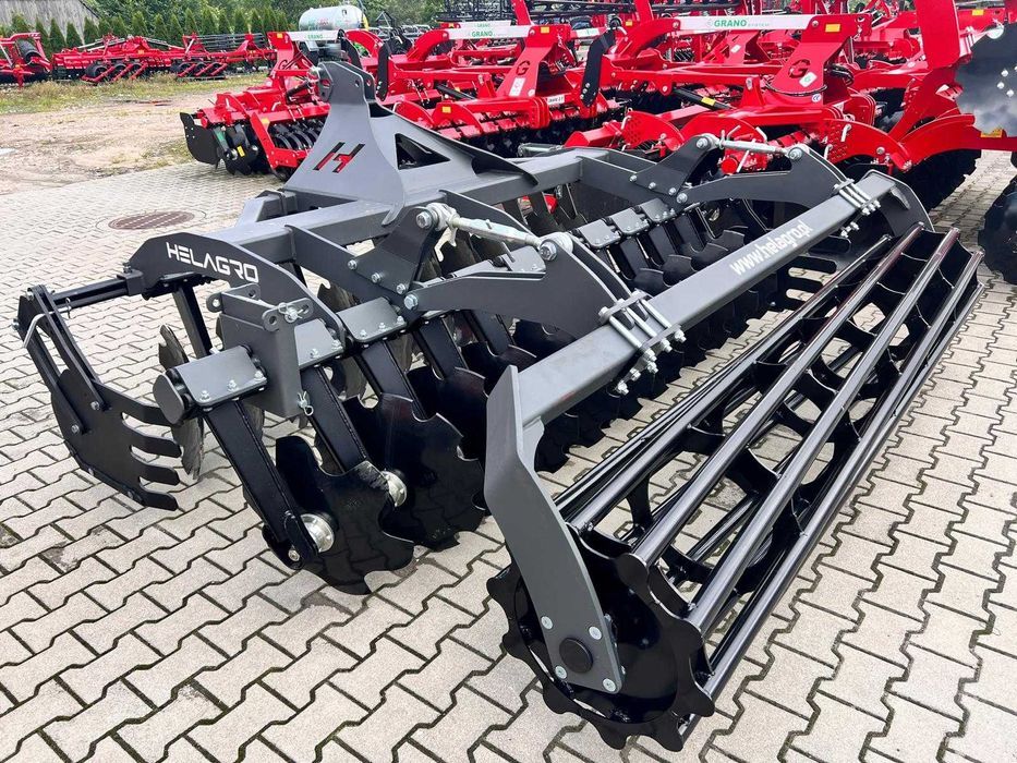 Brona talerzowa 3,0 m 2,7 m 2,5 m HELAGRO - nowość !!!