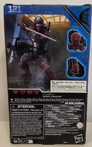 GI Joe GIJOE Classified Night-Creeper #121 (NOVO SELADO)