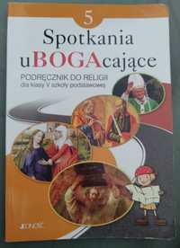 Spotkania uBOGAcające podręcznik do religii dla 5 klasy