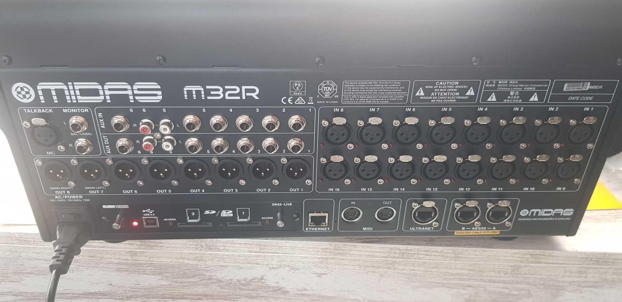 Midas M32 Como nova.