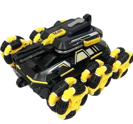 Радіокерований танк перевертень з підсвічуванням машинка с пультом