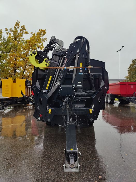 Przyczepa skorupowa FERREL 135 HDS PALMS Hardox leśna budowlana Kiper