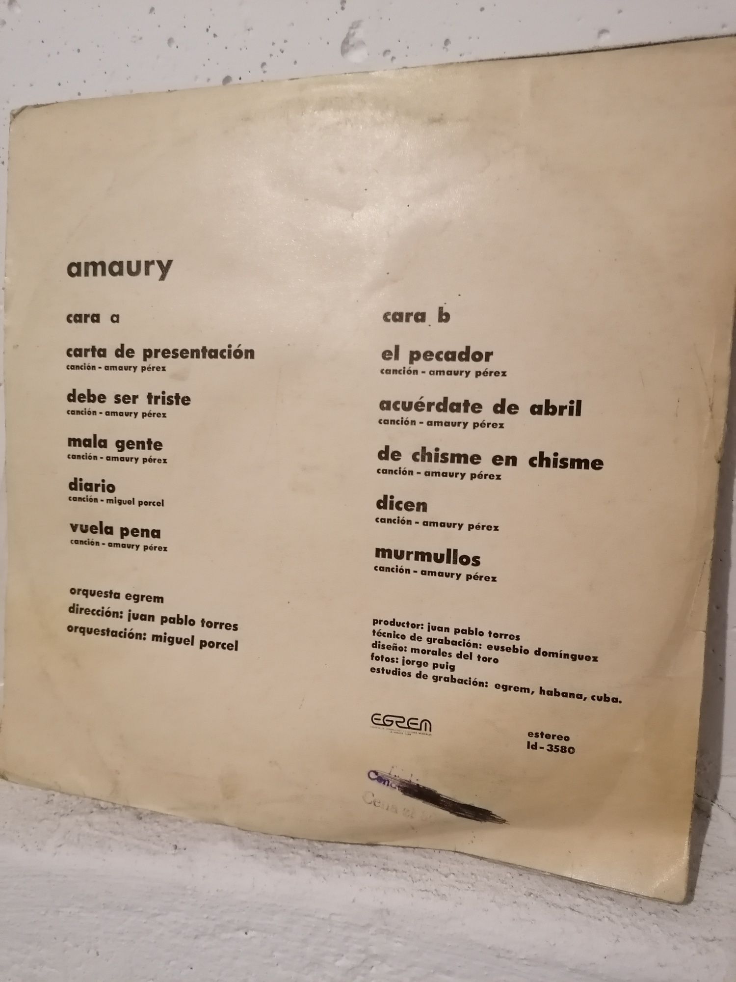 Płyta winylowa Amaury