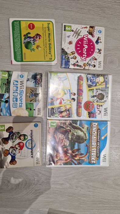 Nintendo Wii com acessórios e jogos