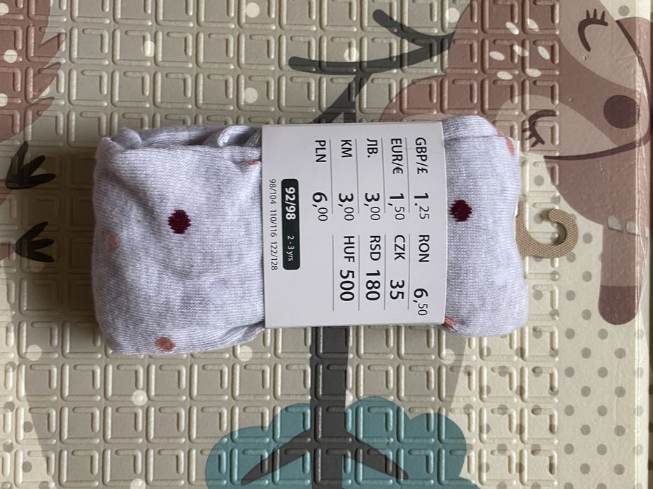 NOWE oryginalnie zapakowane rajstopy grube 92/98