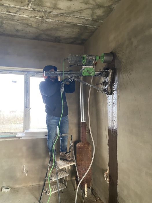 Сверління Отворів, Бурінння Отворів та Різка Бетону